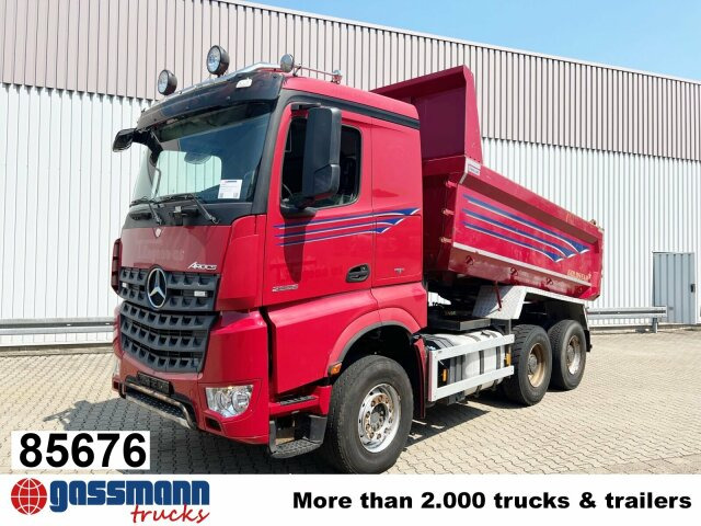 Mercedes-Benz Arocs 2658 K 6x4, Retarder, Stahlmulde ca. - 덤프 : 사진 1 Mercedes-Benz Arocs 2658 K 6x4, Retarder, Stahlmulde ca. - 덤프 : 사진 1