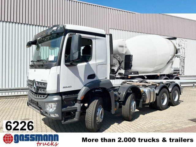Mercedes-Benz Arocs 3240 8x4, 9/10m³ Mischer - 콘크리트 믹서 트럭 : 사진 1 Mercedes-Benz Arocs 3240 8x4, 9/10m³ Mischer - 콘크리트 믹서 트럭 : 사진 1