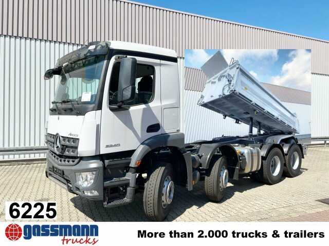 Mercedes-Benz Arocs 3240 8x4, Meiller 3-Seiten Kipper, ca. - 덤프트럭 : 사진 1 Mercedes-Benz Arocs 3240 8x4, Meiller 3-Seiten Kipper, ca. - 덤프트럭 : 사진 1