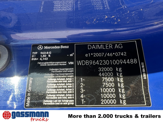 Mercedes-Benz Arocs 3243 K 8x4/4, Bordmatik - 덤프트럭 : 사진 3 Mercedes-Benz Arocs 3243 K 8x4/4, Bordmatik - 덤프트럭 : 사진 3