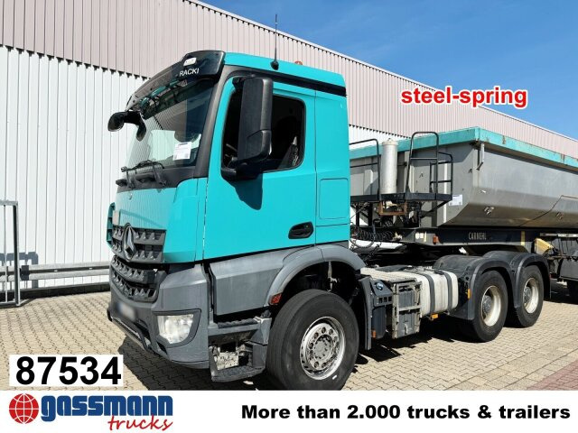 Mercedes-Benz Arocs 3343 S 6x4, Full Steel, 3x Vorhanden! - 트랙터 유닛 : 사진 1 Mercedes-Benz Arocs 3343 S 6x4, Full Steel, 3x Vorhanden! - 트랙터 유닛 : 사진 1