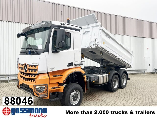 Mercedes-Benz Arocs 3351 AK 6x6, Grounder - 덤프트럭 : 사진 1 Mercedes-Benz Arocs 3351 AK 6x6, Grounder - 덤프트럭 : 사진 1