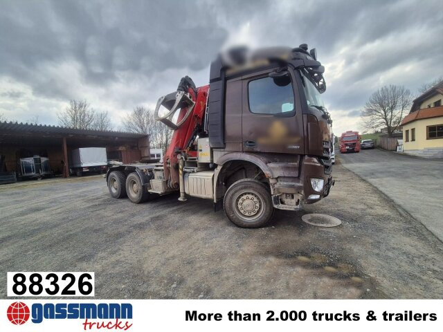 Mercedes-Benz Arocs 3351 LS 6x6, Grounder, MirrorCam, Navi, - 트랙터 유닛 : 사진 1 Mercedes-Benz Arocs 3351 LS 6x6, Grounder, MirrorCam, Navi, - 트랙터 유닛 : 사진 1