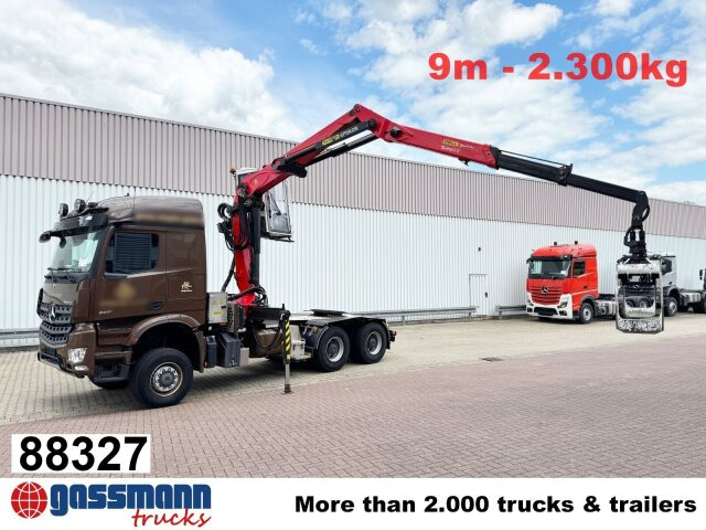 Mercedes-Benz Arocs 3351 LS 6x6, Grounder, MirrorCam, Navi, - 트랙터 유닛 : 사진 1 Mercedes-Benz Arocs 3351 LS 6x6, Grounder, MirrorCam, Navi, - 트랙터 유닛 : 사진 1