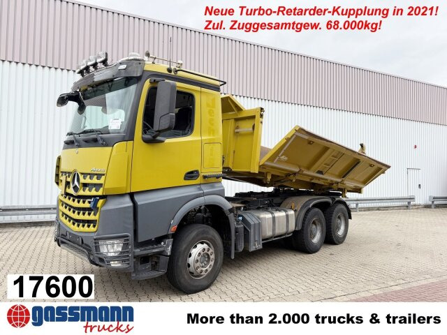 Mercedes-Benz Arocs 3363 K 6x4, Grounder, - 덤프트럭 : 사진 1 Mercedes-Benz Arocs 3363 K 6x4, Grounder, - 덤프트럭 : 사진 1
