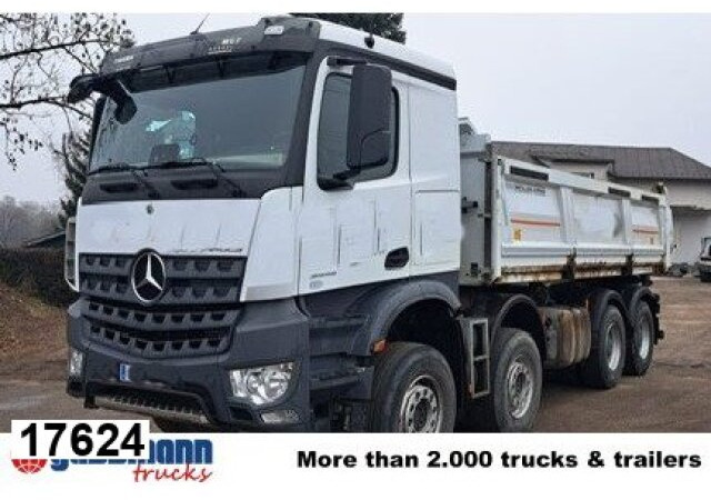 Mercedes-Benz Arocs 3445 K 8x4/4, Meiller Bordmatik links - 덤프트럭 : 사진 1 Mercedes-Benz Arocs 3445 K 8x4/4, Meiller Bordmatik links - 덤프트럭 : 사진 1