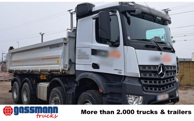 Mercedes-Benz Arocs 3445 K 8x4/4, Meiller Bordmatik links - 덤프트럭 : 사진 2 Mercedes-Benz Arocs 3445 K 8x4/4, Meiller Bordmatik links - 덤프트럭 : 사진 2