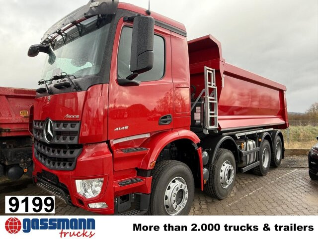 Mercedes-Benz Arocs 4145 K 8x4/4, Grounder, MultimediaCockpit, - 덤프 : 사진 1 Mercedes-Benz Arocs 4145 K 8x4/4, Grounder, MultimediaCockpit, - 덤프 : 사진 1