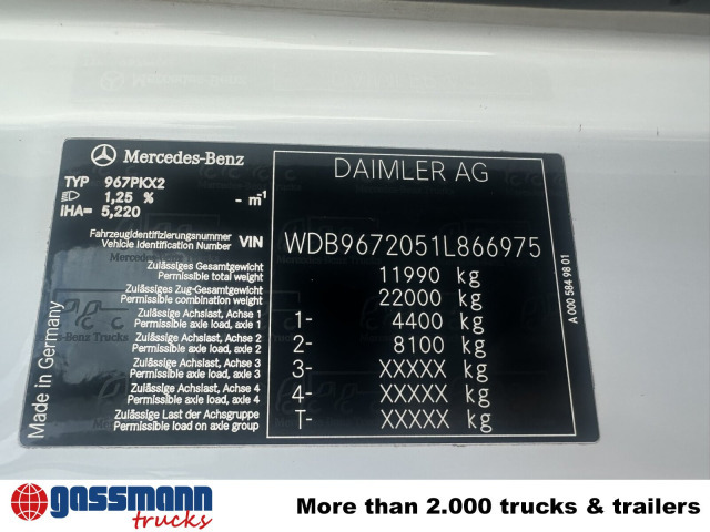 Mercedes-Benz Atego 1223 K 4x2, AHK-Öl - 덤프트럭 : 사진 4 Mercedes-Benz Atego 1223 K 4x2, AHK-Öl - 덤프트럭 : 사진 4