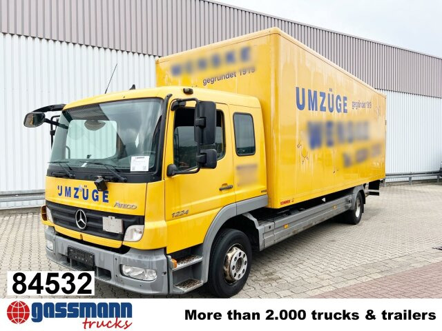 Mercedes-Benz Atego 1224 L, Möbelkoffer, Dautel LBW, 42 cbm - 박스 트럭 : 사진 1 Mercedes-Benz Atego 1224 L, Möbelkoffer, Dautel LBW, 42 cbm - 박스 트럭 : 사진 1