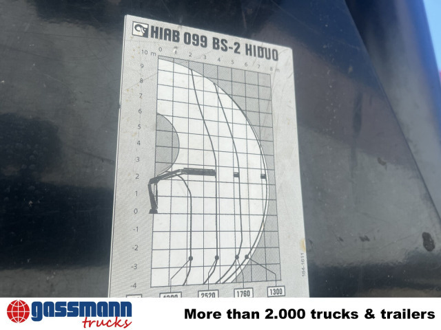 Mercedes-Benz Atego 1624/27 4x2, Heckkran Hiab 099 BS-2 HiDuo, - 덤프트럭, 크레인 트럭 : 사진 2 Mercedes-Benz Atego 1624/27 4x2, Heckkran Hiab 099 BS-2 HiDuo, - 덤프트럭, 크레인 트럭 : 사진 2
