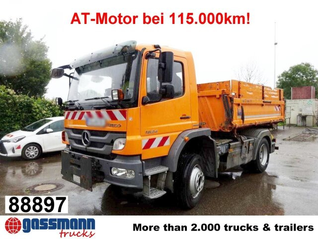 Mercedes-Benz Atego 1624 AK 4x4, AT-Motor, - 덤프트럭 : 사진 1 Mercedes-Benz Atego 1624 AK 4x4, AT-Motor, - 덤프트럭 : 사진 1