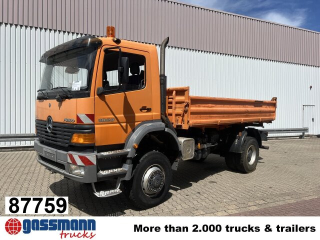 Mercedes-Benz Atego 1823 AK 4x4 - 덤프트럭 : 사진 1 Mercedes-Benz Atego 1823 AK 4x4 - 덤프트럭 : 사진 1