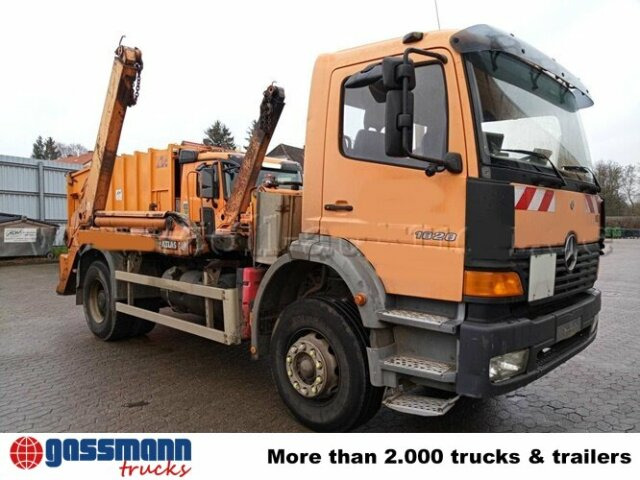 Mercedes-Benz Atego 1828 K 4x2 - 스킵 로더 트럭 : 사진 2 Mercedes-Benz Atego 1828 K 4x2 - 스킵 로더 트럭 : 사진 2