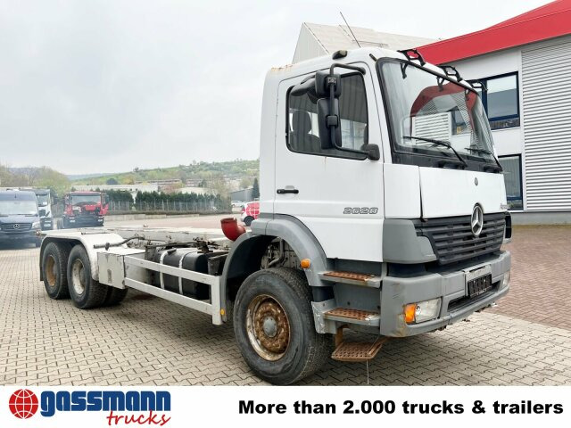 컨테이너 운반 장치/ 스와프 보디 트럭 Mercedes-Benz Atego 2628 K 6x4, 6-Zylinder : 사진 9