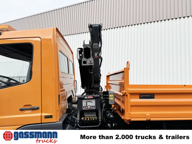 Mercedes-Benz Atego 815 K 4x2 mit Kran Hiab 055 B-1 CL - 덤프트럭, 크레인 트럭 : 사진 2 Mercedes-Benz Atego 815 K 4x2 mit Kran Hiab 055 B-1 CL - 덤프트럭, 크레인 트럭 : 사진 2