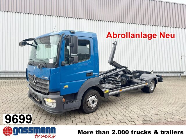 Mercedes-Benz Atego 816 4x2, City-Abroller - 후크 리프트 트럭 : 사진 1 Mercedes-Benz Atego 816 4x2, City-Abroller - 후크 리프트 트럭 : 사진 1