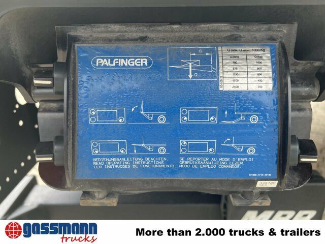 Mercedes-Benz Atego 816 4x2, LBW - 박스 트럭 : 사진 3 Mercedes-Benz Atego 816 4x2, LBW - 박스 트럭 : 사진 3