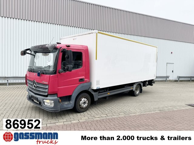 Mercedes-Benz Atego 816 4x2 mit LBW BÄR - 박스 트럭 : 사진 1 Mercedes-Benz Atego 816 4x2 mit LBW BÄR - 박스 트럭 : 사진 1