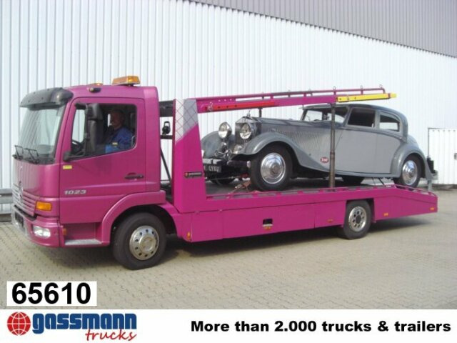 Mercedes-Benz Atego 817L 4x2, Autotransporter, 2x - 자동 운반 장치 트럭 : 사진 1 Mercedes-Benz Atego 817L 4x2, Autotransporter, 2x - 자동 운반 장치 트럭 : 사진 1