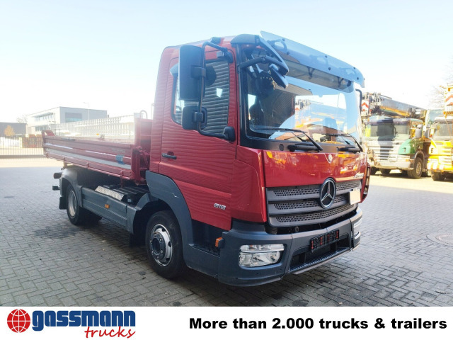 Mercedes-Benz Atego 818 K 4x2, Meiller-Kipper, 2 x AHK - 덤프트럭 : 사진 2 Mercedes-Benz Atego 818 K 4x2, Meiller-Kipper, 2 x AHK - 덤프트럭 : 사진 2