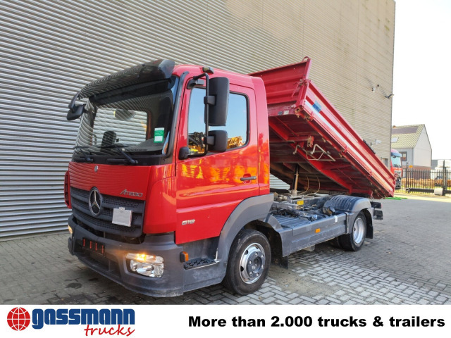 Mercedes-Benz Atego 818 K 4x2, Meiller-Kipper, 2 x AHK - 덤프트럭 : 사진 4 Mercedes-Benz Atego 818 K 4x2, Meiller-Kipper, 2 x AHK - 덤프트럭 : 사진 4