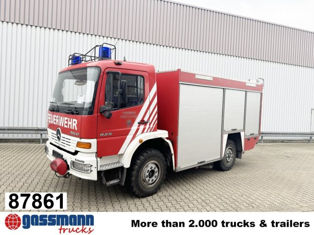 Mercedes-Benz Atego 925 4x4, Seilwinde, Einzelbereifung, - 소방차 : 사진 1 Mercedes-Benz Atego 925 4x4, Seilwinde, Einzelbereifung, - 소방차 : 사진 1