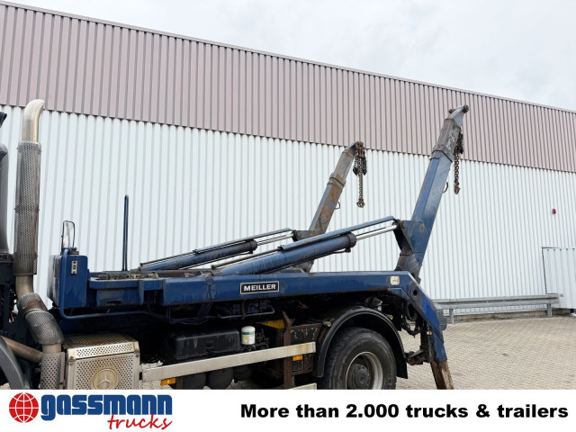 Mercedes-Benz Axor 1824 AK 4x4, Tele-Absetzer, - 스킵 로더 트럭 : 사진 2 Mercedes-Benz Axor 1824 AK 4x4, Tele-Absetzer, - 스킵 로더 트럭 : 사진 2