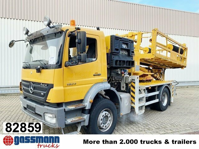 Mercedes-Benz Axor 1824 K 4x2, AMV Hubsteiger + Kompressor, - 트럭 탑재 고가작업 플랫폼 : 사진 1 Mercedes-Benz Axor 1824 K 4x2, AMV Hubsteiger + Kompressor, - 트럭 탑재 고가작업 플랫폼 : 사진 1