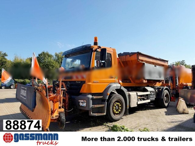 Mercedes-Benz Axor 1824 L 4x2, Motorabtrieb, - 후크 리프트 트럭 : 사진 1 Mercedes-Benz Axor 1824 L 4x2, Motorabtrieb, - 후크 리프트 트럭 : 사진 1