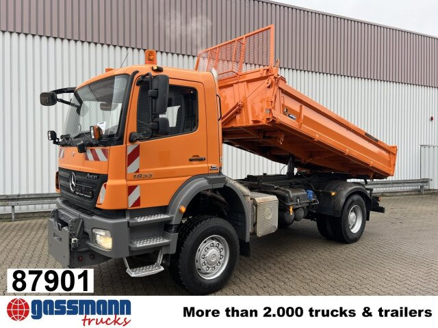 Mercedes-Benz Axor 1833 AK 4x4, Winterdienstausstattung - 덤프트럭 : 사진 1 Mercedes-Benz Axor 1833 AK 4x4, Winterdienstausstattung - 덤프트럭 : 사진 1