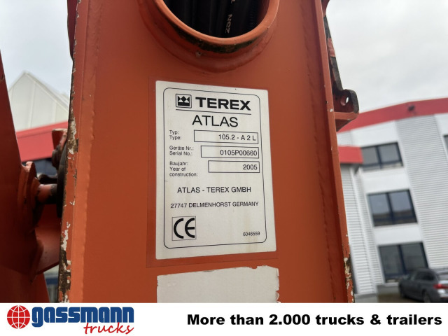 Mercedes-Benz Axor 1833 AK 4x4 mit Heckkran Atlas 105.2-A2L - 덤프트럭, 크레인 트럭 : 사진 2 Mercedes-Benz Axor 1833 AK 4x4 mit Heckkran Atlas 105.2-A2L - 덤프트럭, 크레인 트럭 : 사진 2