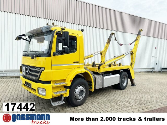 Mercedes-Benz Axor 1833 K 4x2, Gergen TAK 20 Tele-Absetzer - 스킵 로더 트럭 : 사진 1 Mercedes-Benz Axor 1833 K 4x2, Gergen TAK 20 Tele-Absetzer - 스킵 로더 트럭 : 사진 1