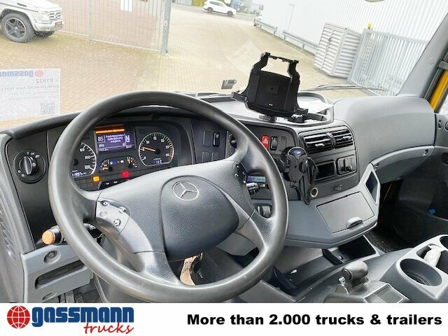 Mercedes-Benz Axor 1833 L 4x2 mit Heckkran Hiab XS 133 K-2 - 드롭사이드/ 플랫베드 트럭, 크레인 트럭 : 사진 3 Mercedes-Benz Axor 1833 L 4x2 mit Heckkran Hiab XS 133 K-2 - 드롭사이드/ 플랫베드 트럭, 크레인 트럭 : 사진 3