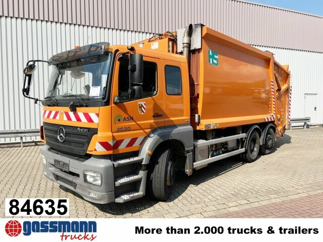 Mercedes-Benz Axor 2529 L 6x2, Lenkachse, HN-Cityloader, - 쓰레기차 : 사진 1 Mercedes-Benz Axor 2529 L 6x2, Lenkachse, HN-Cityloader, - 쓰레기차 : 사진 1