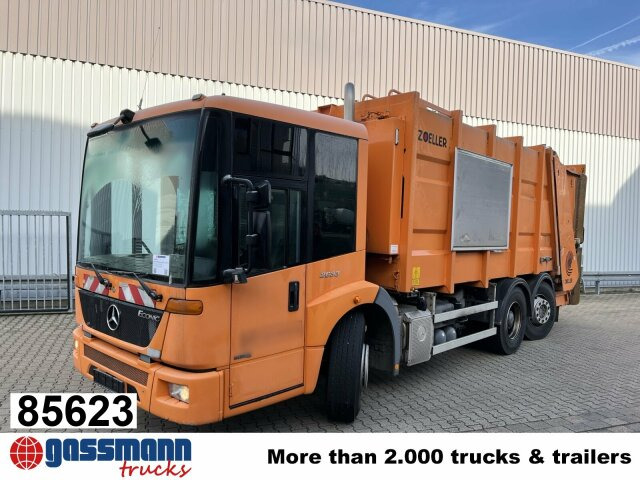 Mercedes-Benz Econic 2633 L 6x2/4 NLA, Lenkachse, Zöller - 쓰레기차 : 사진 1 Mercedes-Benz Econic 2633 L 6x2/4 NLA, Lenkachse, Zöller - 쓰레기차 : 사진 1