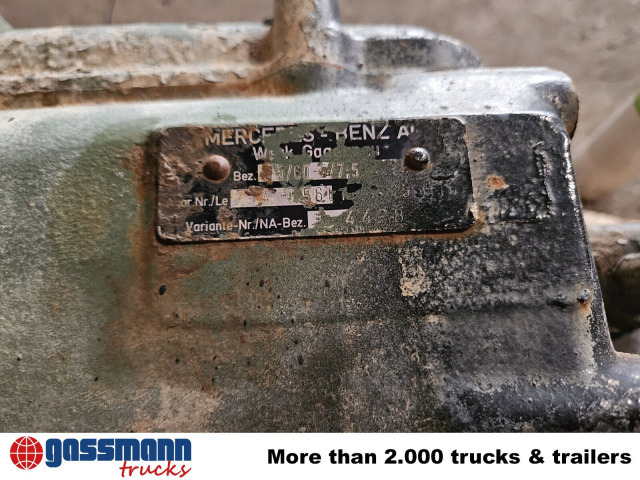 Mercedes-Benz LK 817 Schaltgetriebe G3/60-5/7.5 - 기어박스 및 부품 트럭 용 : 사진 2 Mercedes-Benz LK 817 Schaltgetriebe G3/60-5/7.5 - 기어박스 및 부품 트럭 용 : 사진 2