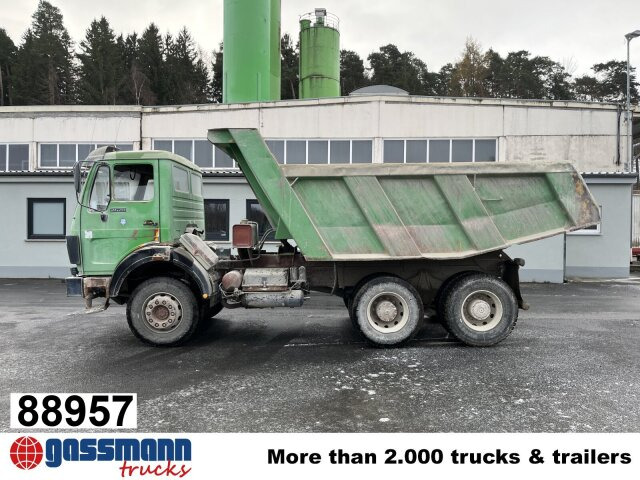Mercedes-Benz NG 2628 K 6x4, V8, MEILLER Stahlmulde ca. 10³ - 덤프 : 사진 1 Mercedes-Benz NG 2628 K 6x4, V8, MEILLER Stahlmulde ca. 10³ - 덤프 : 사진 1