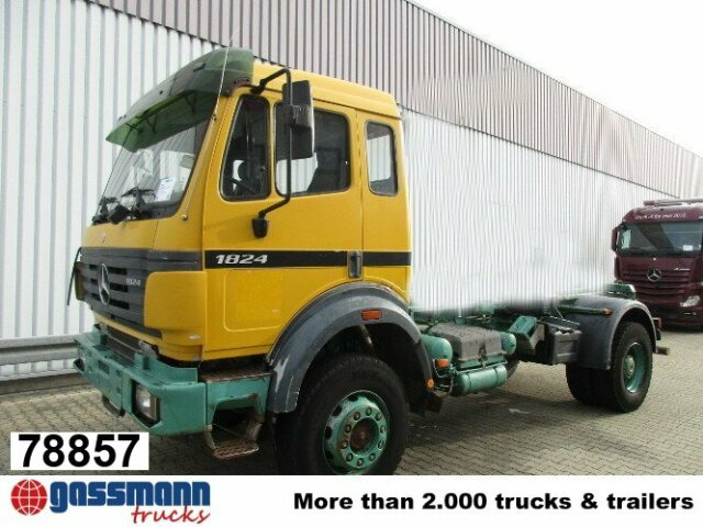 Mercedes-Benz SK 1824 AK 4x4 Chassis - 캡 새시 트럭 : 사진 1 Mercedes-Benz SK 1824 AK 4x4 Chassis - 캡 새시 트럭 : 사진 1