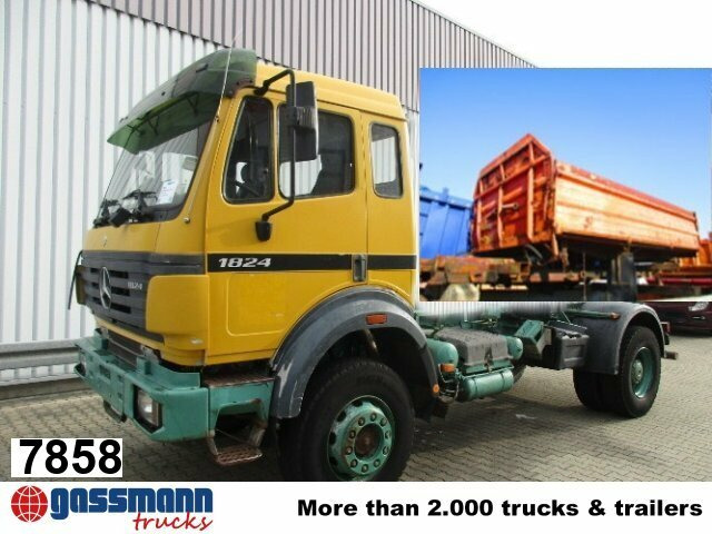 Mercedes-Benz SK 1824 AK 4x4 - 덤프트럭 : 사진 1 Mercedes-Benz SK 1824 AK 4x4 - 덤프트럭 : 사진 1