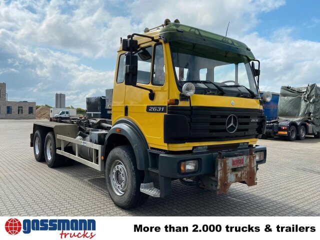 Mercedes-Benz SK II 2631 6x4, Winterdienstausstattung - 후크 리프트 트럭 : 사진 5 Mercedes-Benz SK II 2631 6x4, Winterdienstausstattung - 후크 리프트 트럭 : 사진 5