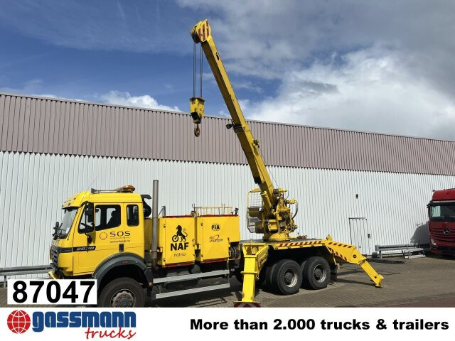 Mercedes-Benz SK II 2638/44 A 6x6, V8, Retarder, Kran, 2x - 크레인 트럭 : 사진 1 Mercedes-Benz SK II 2638/44 A 6x6, V8, Retarder, Kran, 2x - 크레인 트럭 : 사진 1