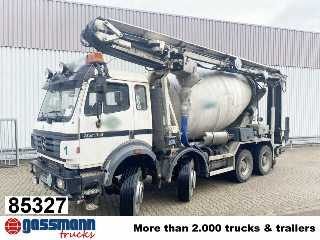 Mercedes-Benz SK II 3234 B 8x4/4, LT Betonmischer, - 콘크리트 믹서 트럭 : 사진 1 Mercedes-Benz SK II 3234 B 8x4/4, LT Betonmischer, - 콘크리트 믹서 트럭 : 사진 1