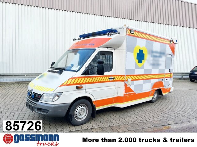 Mercedes-Benz Sprinter 313 CDI 4x2, Rettungswagen - 패널 밴 : 사진 1 Mercedes-Benz Sprinter 313 CDI 4x2, Rettungswagen - 패널 밴 : 사진 1