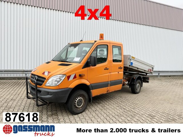 Mercedes-Benz Sprinter 313 CDI 4x4 Doka, Kipper, AT-Motor! - 플랫베드 밴, 콤비 밴 : 사진 1 Mercedes-Benz Sprinter 313 CDI 4x4 Doka, Kipper, AT-Motor! - 플랫베드 밴, 콤비 밴 : 사진 1