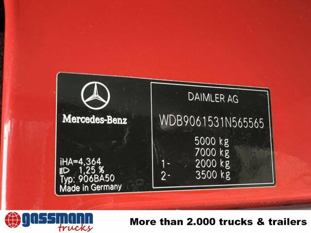 Mercedes-Benz Sprinter 516 CDI 4x2, Bi-Xenon - 캡 새시 트럭, 밴 : 사진 4 Mercedes-Benz Sprinter 516 CDI 4x2, Bi-Xenon - 캡 새시 트럭, 밴 : 사진 4