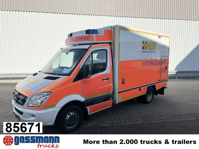 Mercedes-Benz Sprinter 516 CDI 4x2, Rettungswagen, Retarder - 패널 밴 : 사진 1 Mercedes-Benz Sprinter 516 CDI 4x2, Rettungswagen, Retarder - 패널 밴 : 사진 1