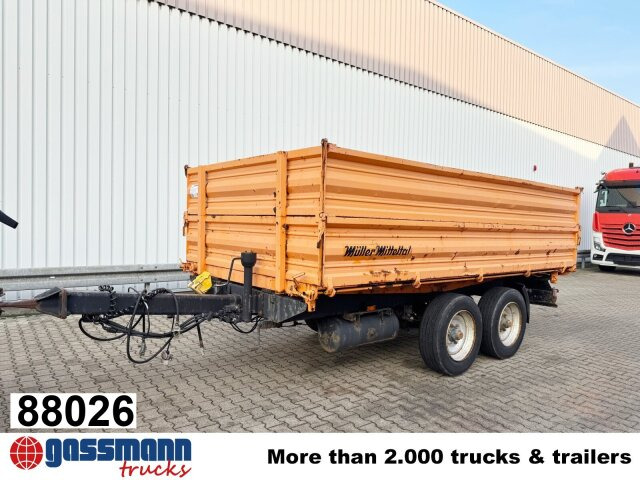 Müller-Mitteltal KA-TA 10.5C, Ex-Stadtverwaltung - 덤프 트레일러 : 사진 1 Müller-Mitteltal KA-TA 10.5C, Ex-Stadtverwaltung - 덤프 트레일러 : 사진 1