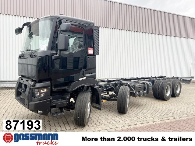 Renault C 480 8x4 - 캡 새시 트럭 : 사진 1 Renault C 480 8x4 - 캡 새시 트럭 : 사진 1