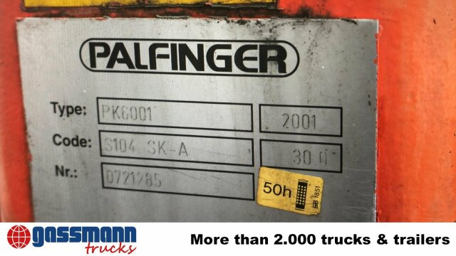 Renault D 180.75 4x2 mit Kran Palfinger PK6001 - 드롭사이드/ 플랫베드 트럭, 크레인 트럭 : 사진 3 Renault D 180.75 4x2 mit Kran Palfinger PK6001 - 드롭사이드/ 플랫베드 트럭, 크레인 트럭 : 사진 3